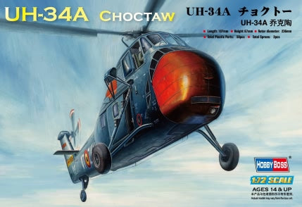 Hobby Boss 87215 1/72 UH-34A Choctaw Helicopter Model Kit