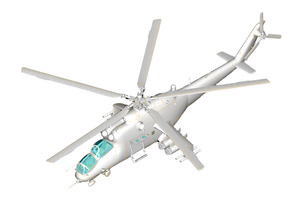 Hobby Boss 87220 1/72 Mi-24V Hind-E Model Helicopter Kit