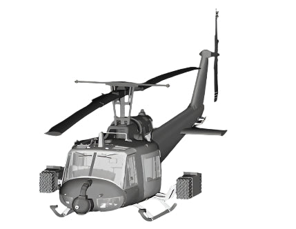 Hobby Boss 87228 1/72 UH-1B Huey Model Helicopter Kit