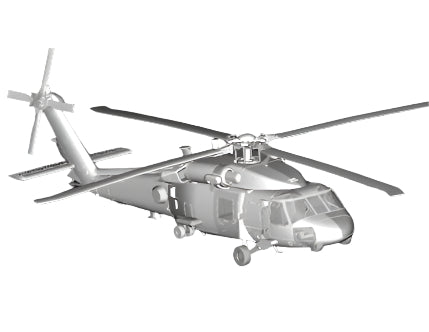 Hobby Boss 87233 1/72 HH-60H Rescue Hawk (Late Version) Model Helicopter Kit
