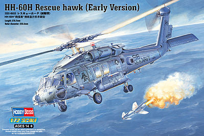 Hobby Boss 87234 1/72 HH-60H RESCUE HAWK (Early Version) Model Helicopter Kit