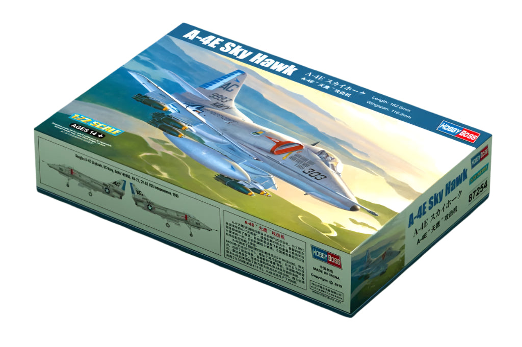 Hobby Boss 87254 1/72 A-4E Sky Hawk Model Plane Kit