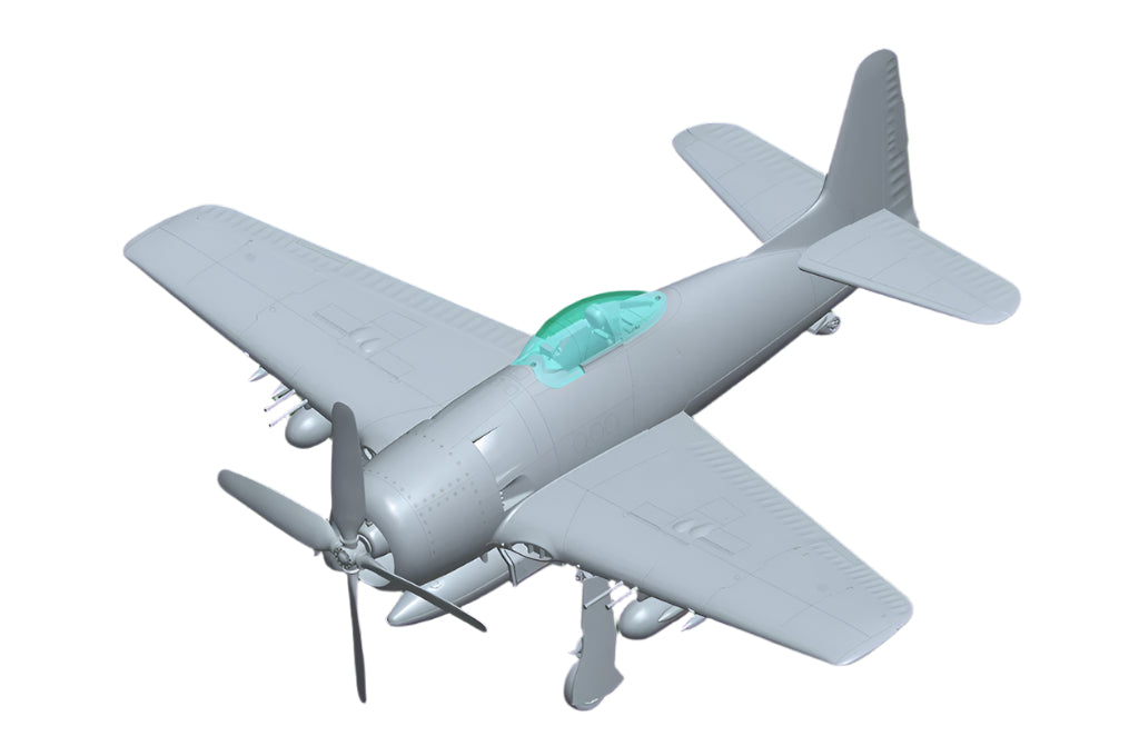 Hobby Boss 87269 1/72 F8F-2 Bearcat Model Plane Kit