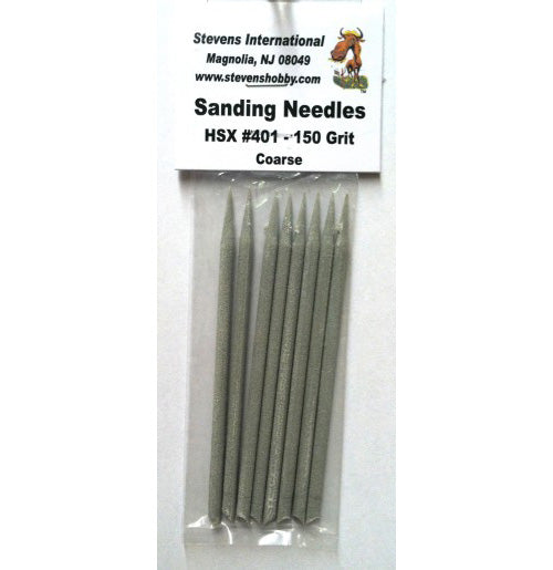 Hobby Stix 401 150 Grit Coarse Sanding Needles (8 Pack)