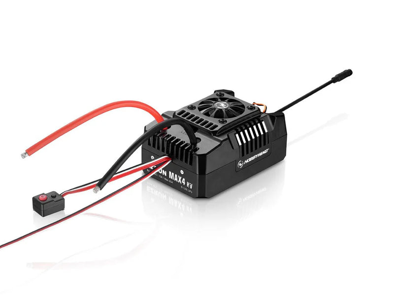HOBBYWING 30104002 EzRun Max4 ESC for 1/4 and 1/5 Vehicles