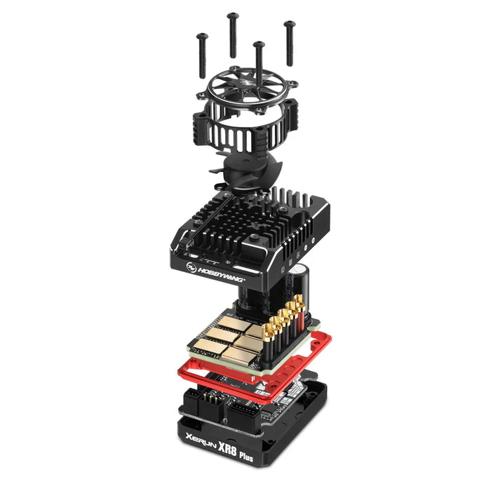 HOBBYWING 30113304 XeRun XR8 Plus G2S Sensored Brushless 2-6S Capable ESC