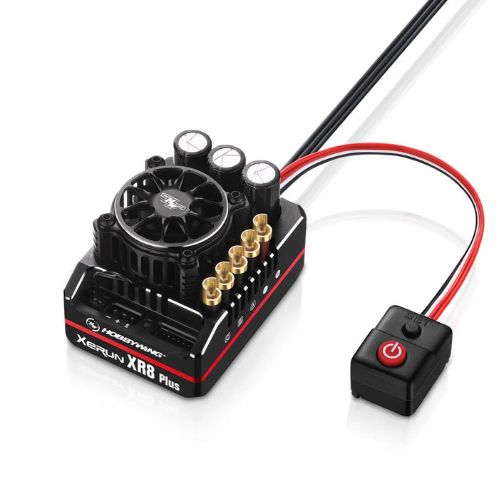 HOBBYWING 30113304 XeRun XR8 Plus G2S Sensored Brushless 2-6S Capable ESC