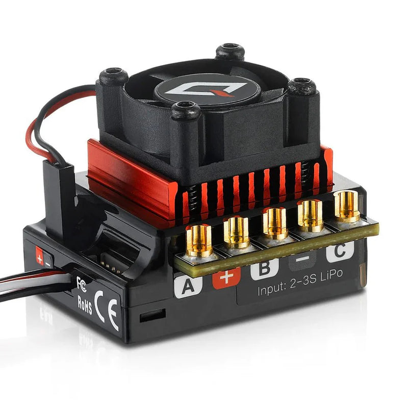 HOBBYWING 30125002 QuicRun 10BL120 Sensored G2 ESC