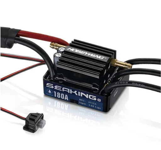HOBBYWING 30302401 SeaKing 180A V3 Brushless Marine ESC