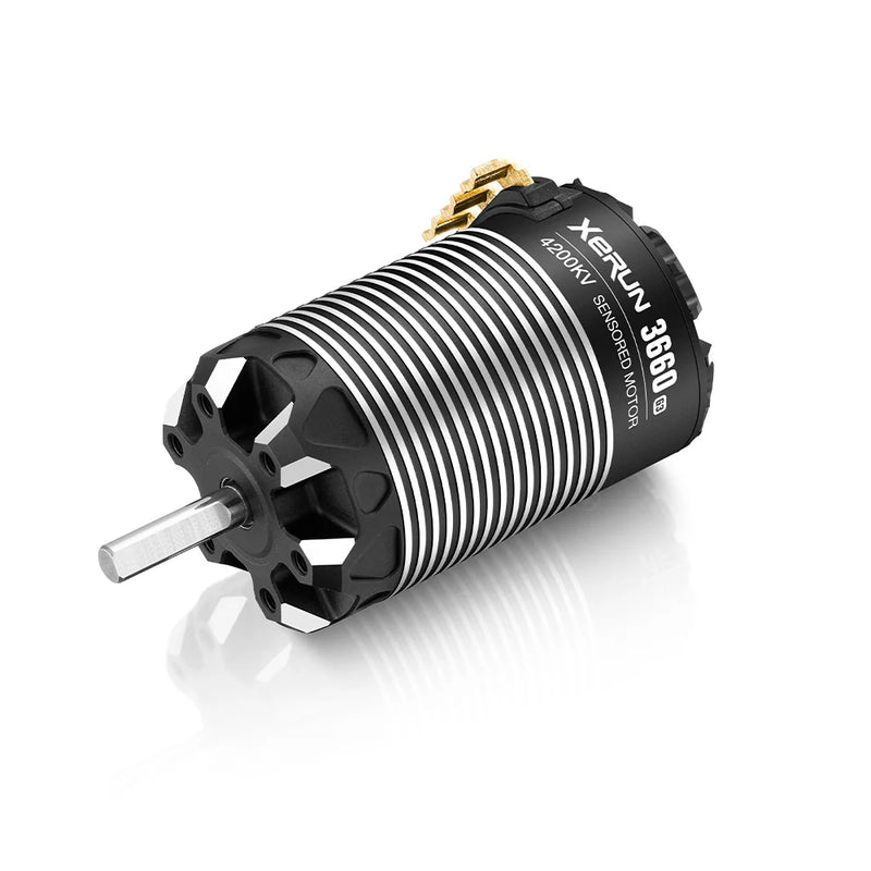 HOBBYWING 30401154 XeRun 3660SD 4200KV G3 Sensored Brushless Motor with 5mm Shaft