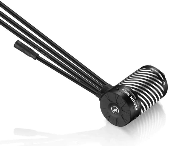 HOBBYWING 30402607 EzRun 3665 G3 3200KV Sensored Brushless Motor with 3.17mm Shaft for 1/10 Vehicles