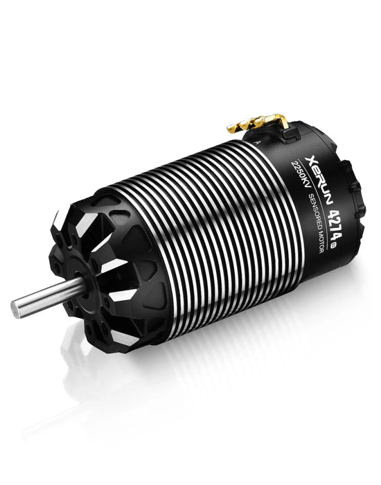 HOBBYWING 30405001 XeRun 4274 SD G3 2250KV Sensored Brushless Motor with 5mm Shaft for 1/8 Vehicles