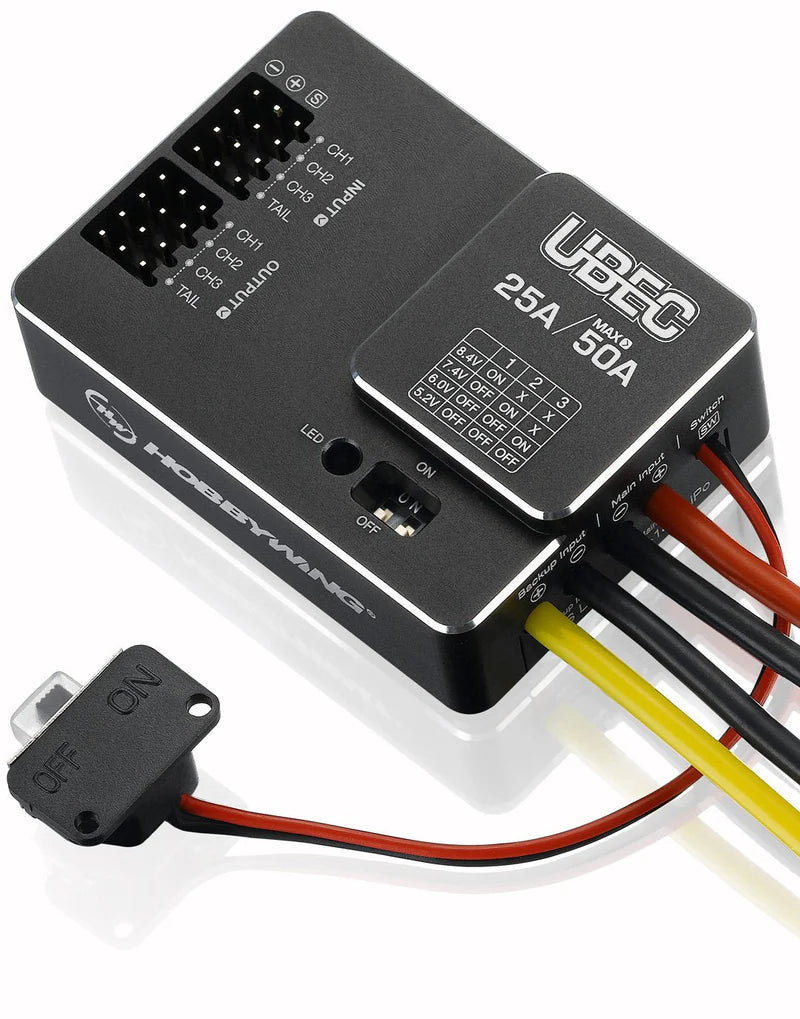 HOBBYWING 30606000 UBEC 25A High Voltage BEC