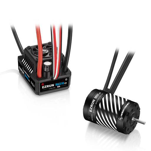 HOBBYWING 38010208 Max10 G2S ESC and EZRUN G3 3652SD 5400KV Brushless Motor Combo