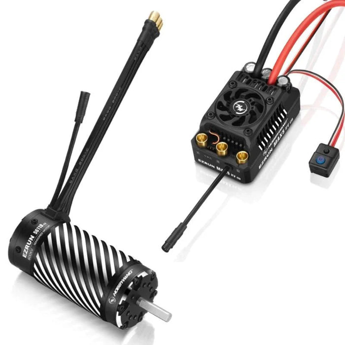 HOBBYWING 38010603 EzRun MAX5 G2 ESC and 56118 SD G2 650KV Sensored Brushless Motor Combo