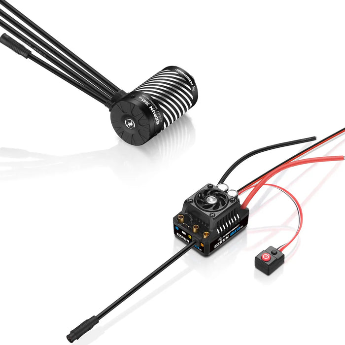 HOBBYWING 38020345 EzRun Max10 G2 140A ESC and 3665 (4000KV) G3 Brushless Motor Combo