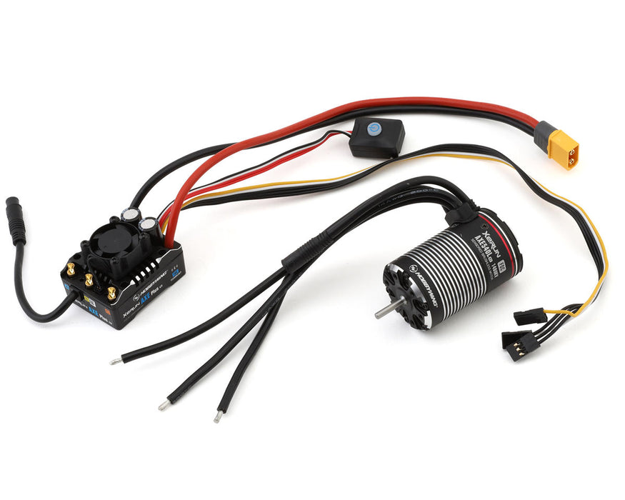 HOBBYWING 38020385 XeRun AXE R3 ESC and 1400KV 540L R2 Sensored Brushless Motor Combo