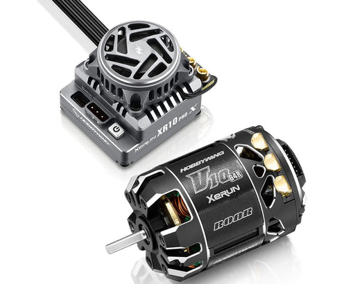 HOBBYWING 38020455 XeRun XR10 Pro G3X ESC and V10 G4R 17.5T Brushless Motor Combo