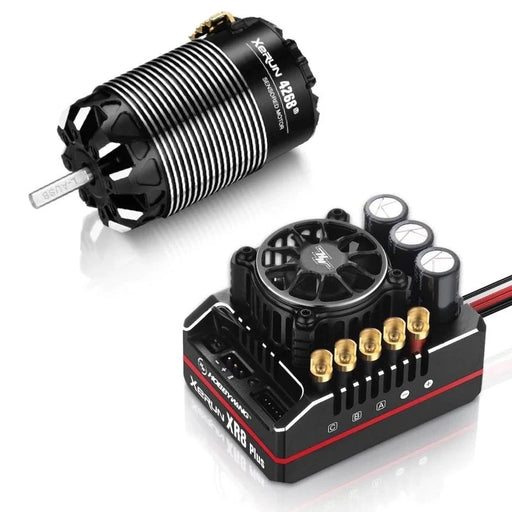 HOBBYWING 38020502 XeRun XR8 PLus G2S ESC and 4268 G3 2000KV Sensored Brushless Motor Combo