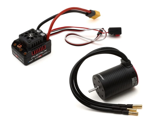 HOBBYWING 38030208 QuicRun 10BL120 G2 and 3652 SL G2 4000KV Brushless Motor Combo