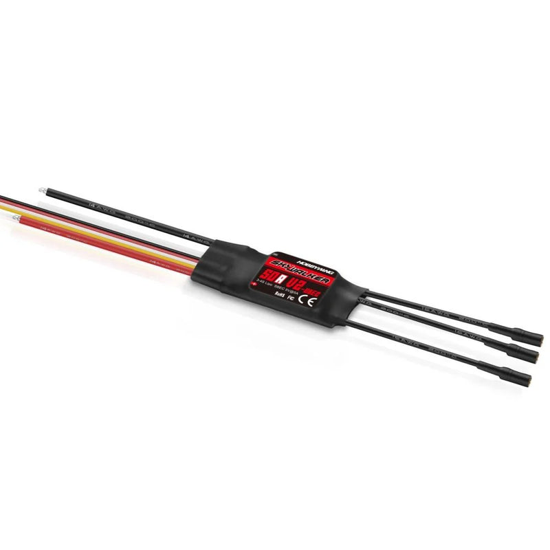 HOBBYWING 80060442 Skywalker 50A V2 UBEC 3-4S Capable Aircraft ESC