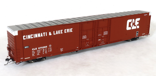 Home Shops HFB-003-001 HO Scale GSC 86' Double Plug Door Boxcar Cincinnati & Lake Erie CLE 675260
