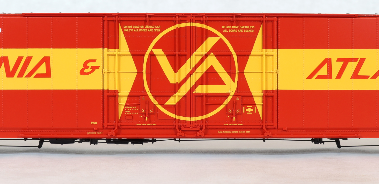 Home Shops HFB-007-002 HO Scale GSC 86' Double Plug Door Boxcar Virginia and Atlantic VA 270414