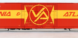 Home Shops HFB-007-002 HO Scale GSC 86' Double Plug Door Boxcar Virginia and Atlantic VA 270414