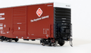 Home Shops HFB-020-002 HO Scale PS 40' Mini Hy Cube Boxcar Delaware and Allegheny D&A 634756