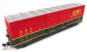 Home Shops HFB-030-004 HO Scale PC&F 5258 50' Double Door Boxcar Quebec and New England QNE 572189