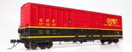 Home Shops HFB-030-004 HO Scale PC&F 5258 50' Double Door Boxcar Quebec and New England QNE 572189