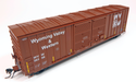 Home Shops HFB-035-003 HO Scale PC&F 5258 50' Double Door Boxcar Wyoming Valley and Western WVW 56360