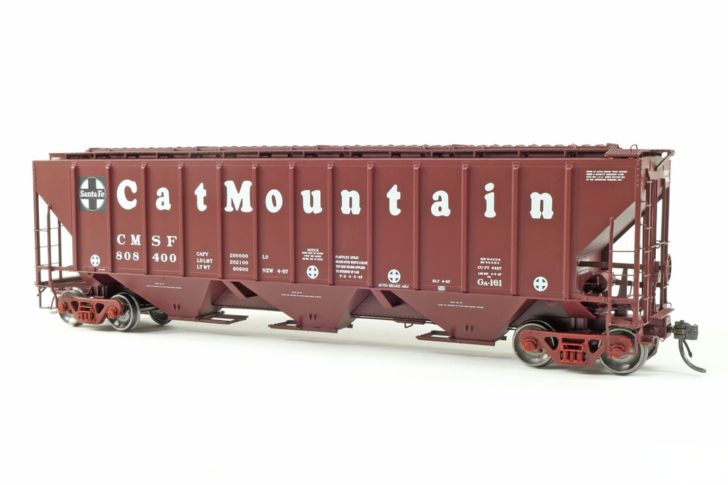 Home Shops HFH-009-002 HO Scale PS 4427 Covered Hopper Cat Mountain Santa Fe CMSF 808422