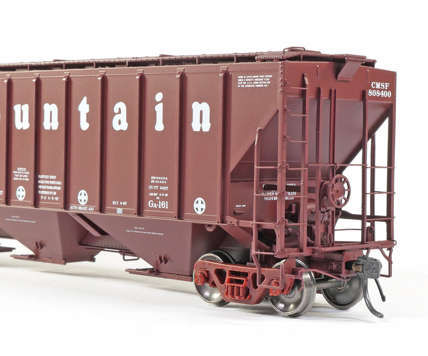 Home Shops HFH-009-005 HO Scale PS 4427 Covered Hopper Cat Mountain Santa Fe CMSF 808535