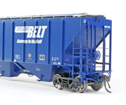 Home Shops HFH-010-002 HO Scale PS 4427 Covered Hopper Mesquite Belt MBTT 71997