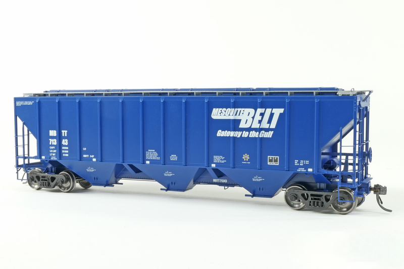 Home Shops HFH-010-002 HO Scale PS 4427 Covered Hopper Mesquite Belt MBTT 71997