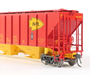 Home Shops HFH-012-002 HO Scale PS 4427 Covered Hopper Neosho Valley Lines NVL 150095