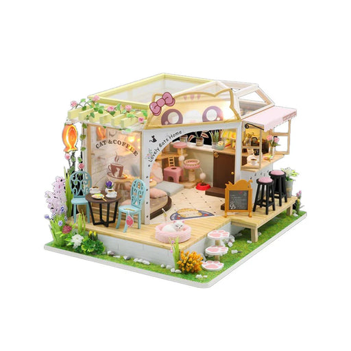 Hongda M2111Z Cat Cafe Garden with Dust Cover