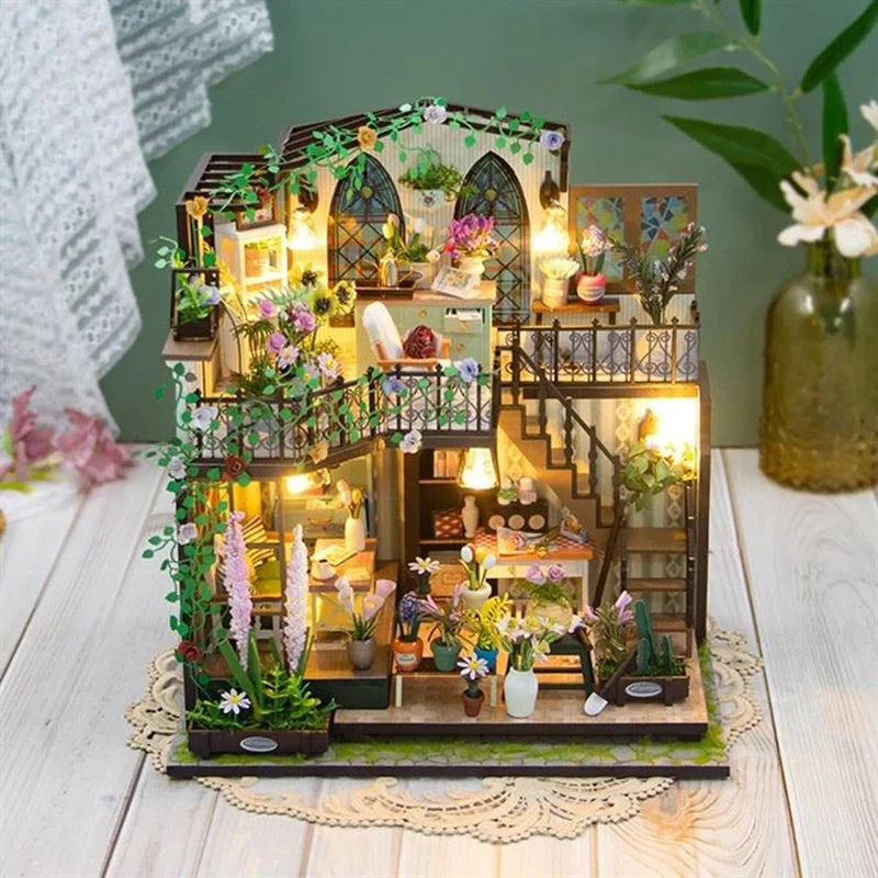 Hongda M2322Z Darcy Flower House with dust cover