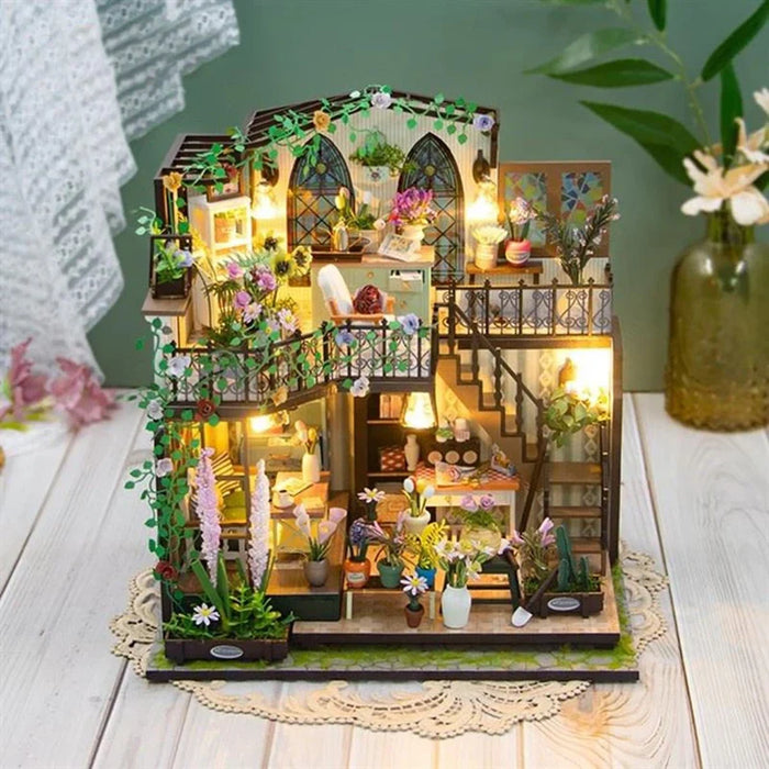 Hongda M2322Z Darcy Flower House with dust cover