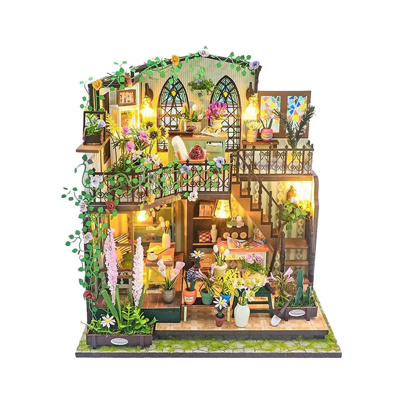 Hongda M2322Z Darcy Flower House with dust cover