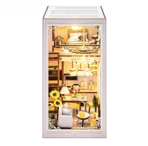 Hongda M2413 Pink Loft Book Nook