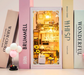 Hongda M2413 Pink Loft Book Nook
