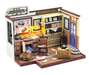 Hongda PC2308 Detective Lodge - Rocky Detective Agency DIY Wooden Dollhouse
