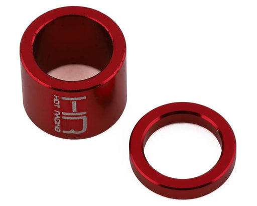 Hot Racing HRAAOR25C02 Red Aluminum Spool Spacer & Pin Capture Ring for 6S Limitless/Infraction