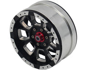 Hot Racing HRABLW19SLC01 1.9 Billet Aluminum Wheels 4 Pack