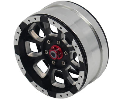 Hot Racing HRABLW19SLC01 1.9 Billet Aluminum Wheels 4 Pack