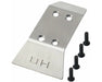 Hot Racing HRAGRM331F Stainless Steel Front Skid Plate for 1/18 Arrma Grom