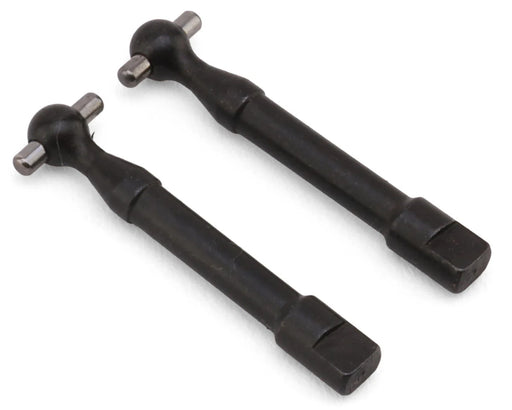 Hot Racing HRASXTY39DF Axial SCX30 CNC-Machined Hardened Spring Steel Front Axle Shafts (2 Pack)