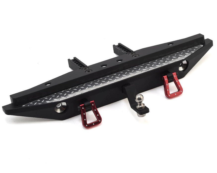 Hot Racing HRATRXF03ERP01 Aluminum Diamond Rear Bumper for TRX-4
